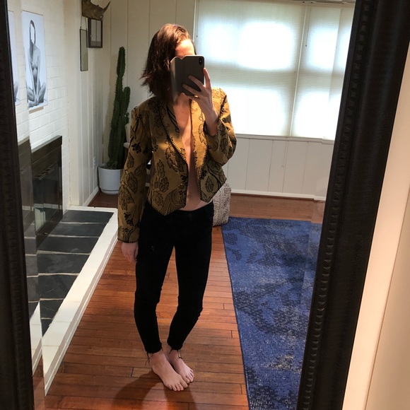 Authentic vintage 80s Blazer (can fit S/m/l ) - Picture 4 of 7